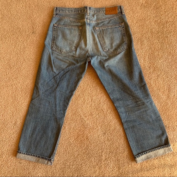 Rag & Bone Marilyn Cropped Jeans in Madison - Picture 7 of 7